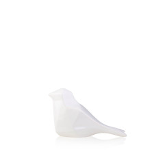 Статуэтка полигональная Птица белая керамика 11.5*5.5*6.5 см Гранд Презент 2507-6,5