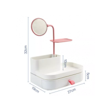 Органайзер для косметики с зеркалом 7009 dresscase, with mirrow