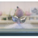 Декоративная новогодняя статуэтка Ангел h7см розовый Гранд Презент 1016569-2 сердечный