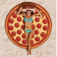 Пляжный коврик Пицца (Pizza) 143 см