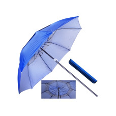 Зонт пляжный антиветер d2.0м серебро Stenson