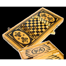 Игровой набор 3в1 Нарды, Шахматы, Шашки (39.5*39.5 см) Гранд Презент B4020-C