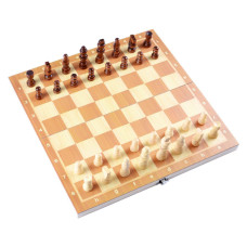 Игровой набор 3в1 нарды шахматы и шашки (34х34 см) Гранд Презент 7723