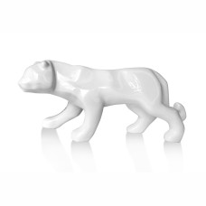 Статуэтка Тигр белая керамика 27*8*12 см Гранд Презент 12-2053-12 белый