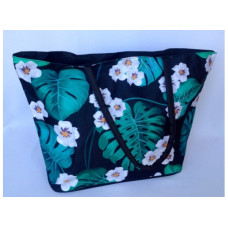 Летняя текстильная сумка для пляжа и прогулок Лилии