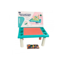 Игровой столик песочница с конструктором 300 дет. Best Toys