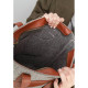Фетрова жіноча сумка Шоппер D.D. з шкіряними коричневими вставками