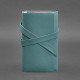 Жіночий шкіряний блокнот (Софт-бук) 1.0 Бірюзовий