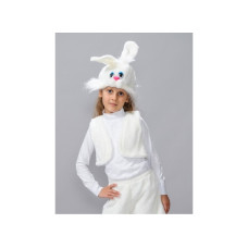 Детский карнавальный костюм Белоснежный заяц