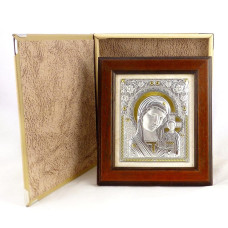 Икона Казанская в деревянной рамке Гранд Презент 2042