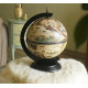 Глобус бар настольный Карта мира белый-черный сфера 33 см Гранд Презент 33002W-B
