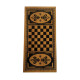 Игровой набор 3в1 шахматы, шашки и нарды (59*59 см) Гранд Презент В 6030-С